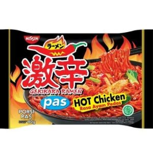 NISSIN NOODLES H/CHICKEN   80g