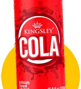 KINGSLEY CAN COLA      6X500ML