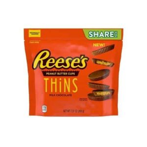 REESE'S THINS PEG BAG   8X208g