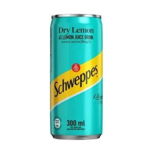 CANS DRY LEMON 330ML
