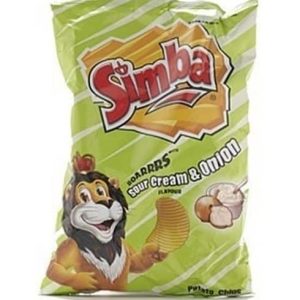 SIMBA 125G SOUR CREAM & ONION