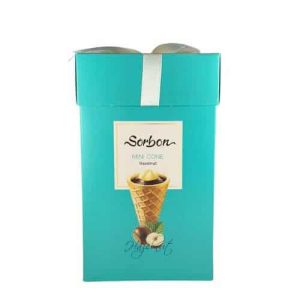 SORBON MINI CONE HAZELNUT  20s