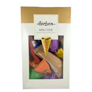SORBON MINI CONE RAINBOW  350g
