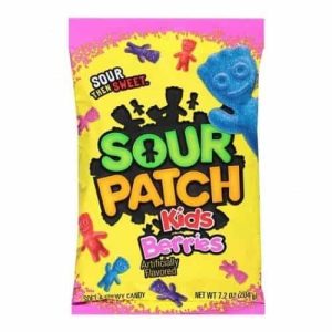 SOUR PATCH BERRIES     12X204g