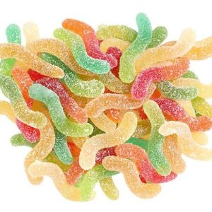YUMMY GUMMY SOUR WORMS    700G