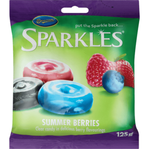 SPARKLES SUMMER BERRIES   125g