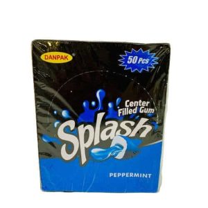 SPLASH GUM BOX PEPERMINT   50s