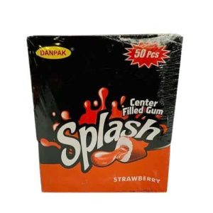 SPLASH GUM BOX S/BERRY     50s