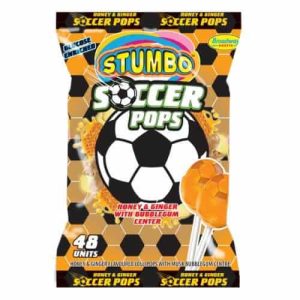 STUMBO SOCCER POPS H&G     48s