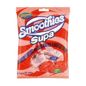 SUPA SMOOTHIES STRAWBERRY 50'S