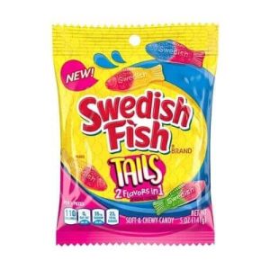 SWEDISH FISH TAILS     12X141g