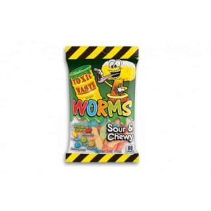 TOXIC WASTE SOUR WORMS 12X142g