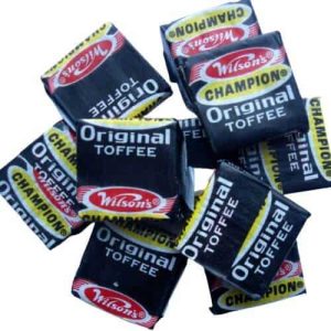 CHAMPION TOFFEES BLK PP    25s