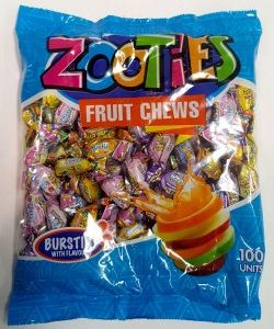 MB ZOOTIES FRUIT CHEWS    100s