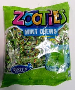 MB ZOOTIES MINT CHEWS     100s