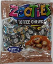 MB ZOOTIES TOFFEE CHEWS   100s
