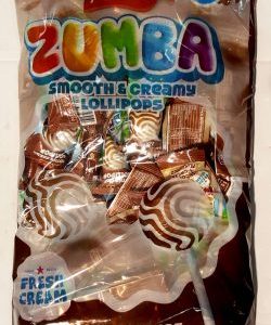 ZUMBA LOLLIPOP CHOC        24s